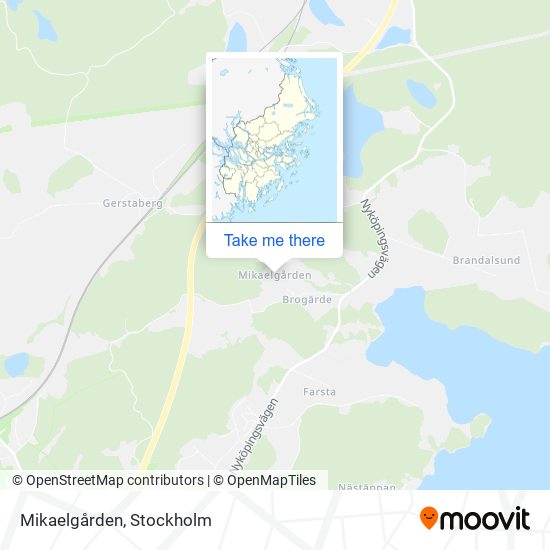 Mikaelgården map