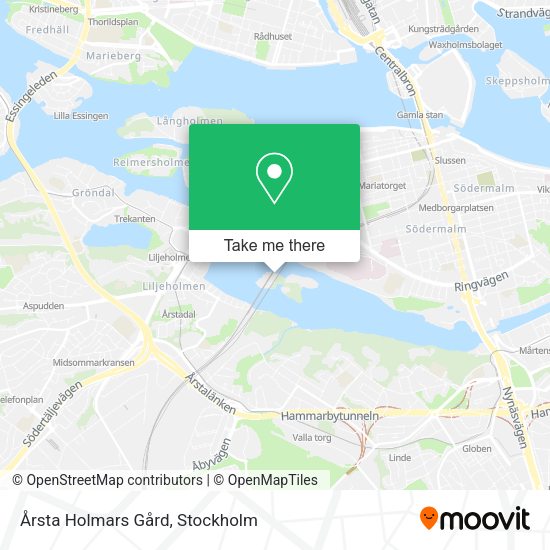 Årsta Holmars Gård map