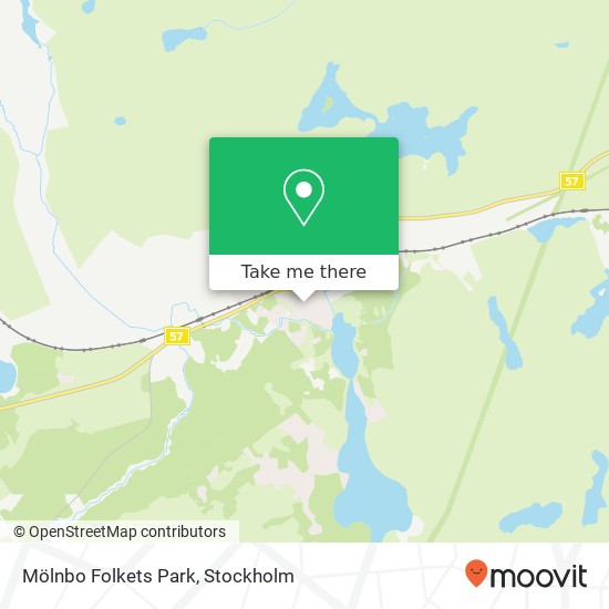 Mölnbo Folkets Park map