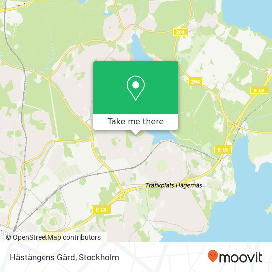Hästängens Gård map