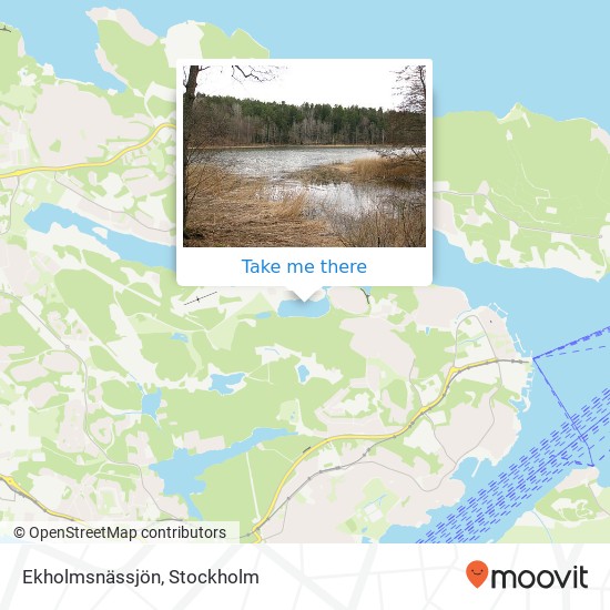 Ekholmsnässjön map