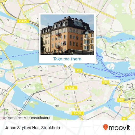 Johan Skyttes Hus map