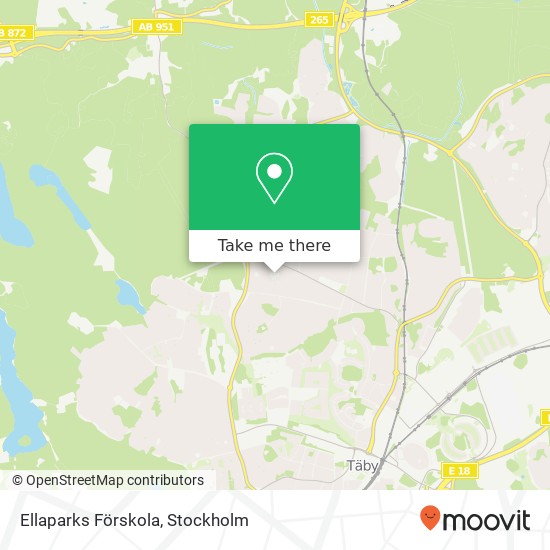 Ellaparks Förskola map