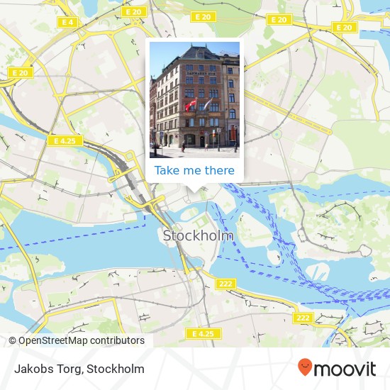 Jakobs Torg map