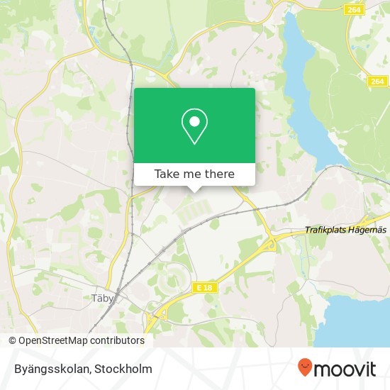 Byängsskolan map