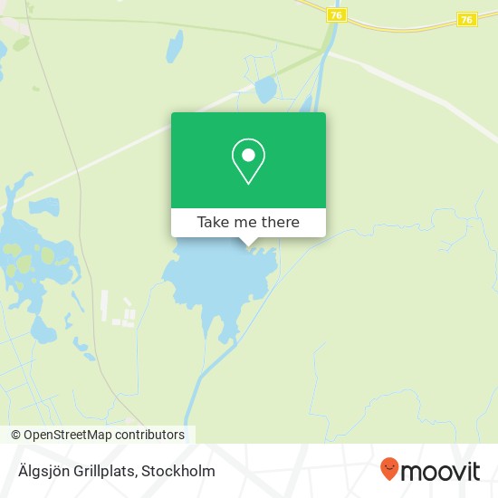 Älgsjön Grillplats map