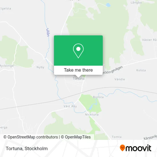 Tortuna map