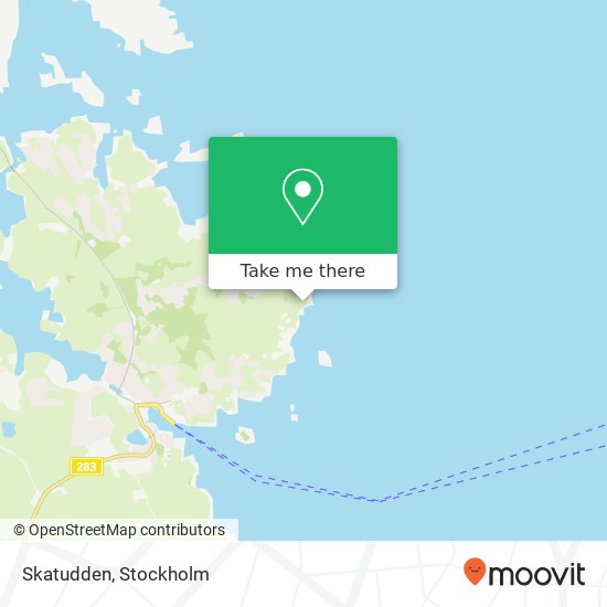 Skatudden map