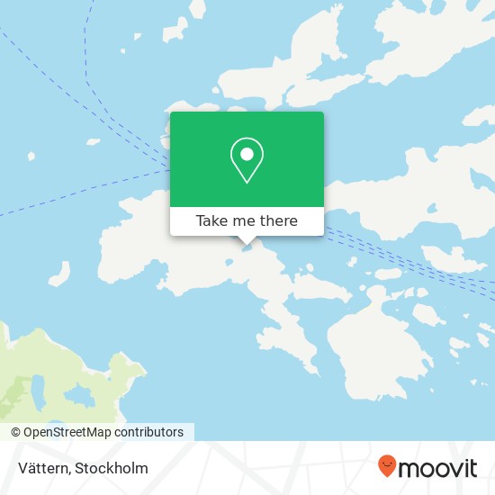 Vättern map