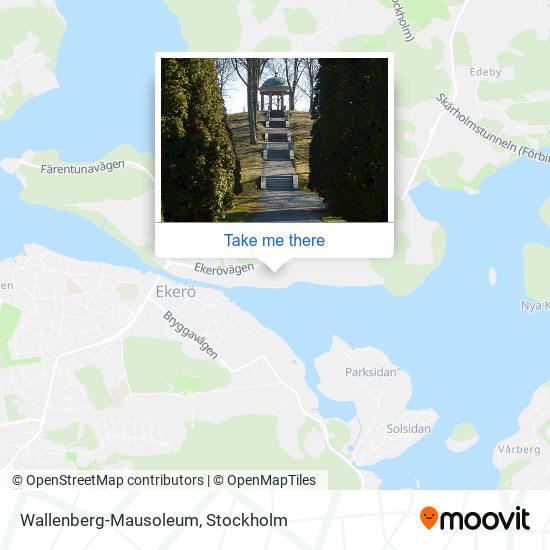 Wallenberg-Mausoleum map