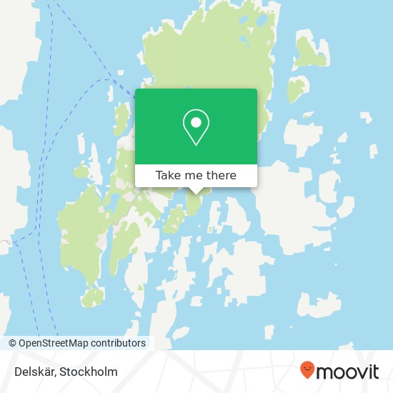 Delskär map