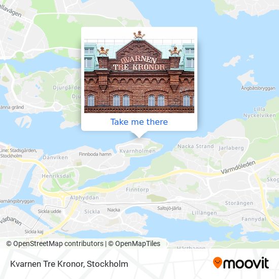 Kvarnen Tre Kronor map