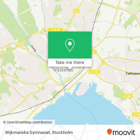 Wijkmanska Gymnasiet map