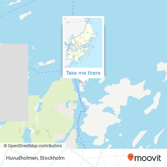 Huvudholmen map