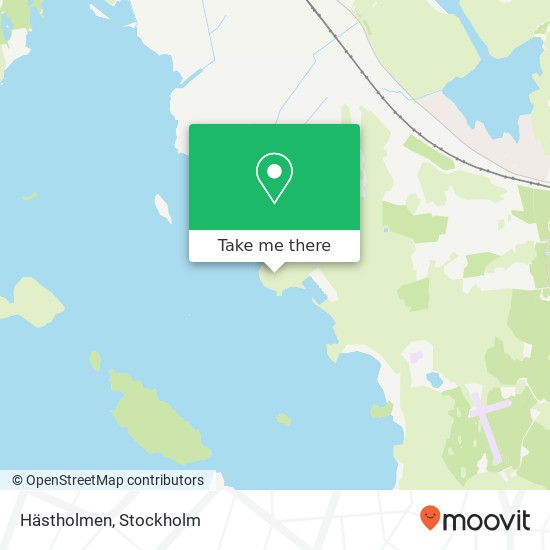 Hästholmen map