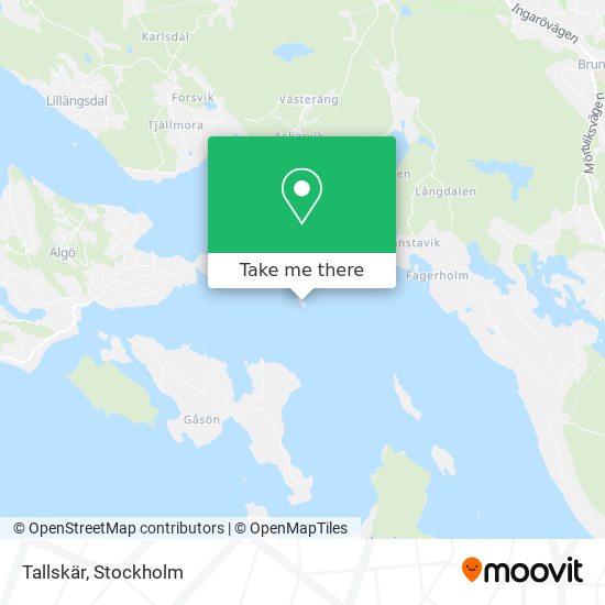 Tallskär map