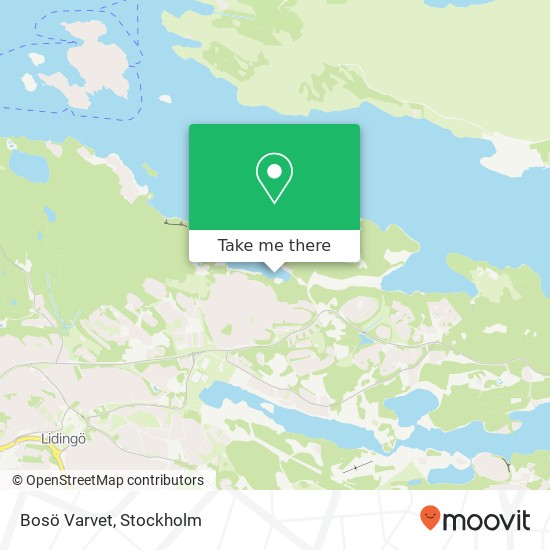 Bosö Varvet map