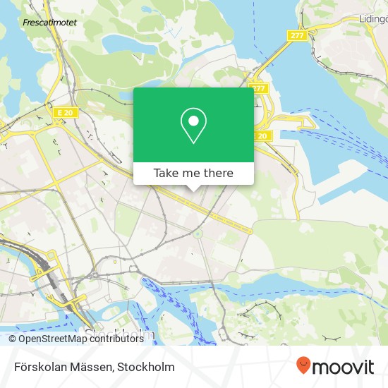 Förskolan Mässen map