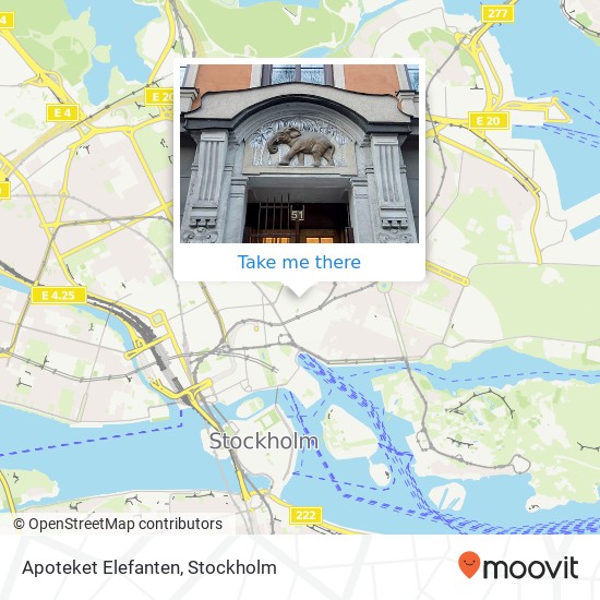 Apoteket Elefanten map