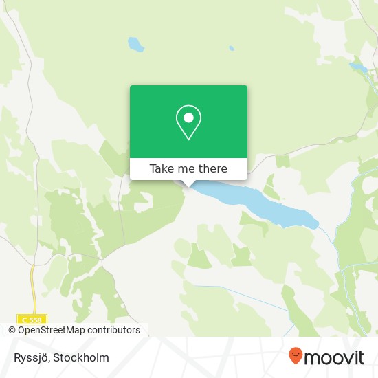 Ryssjö map