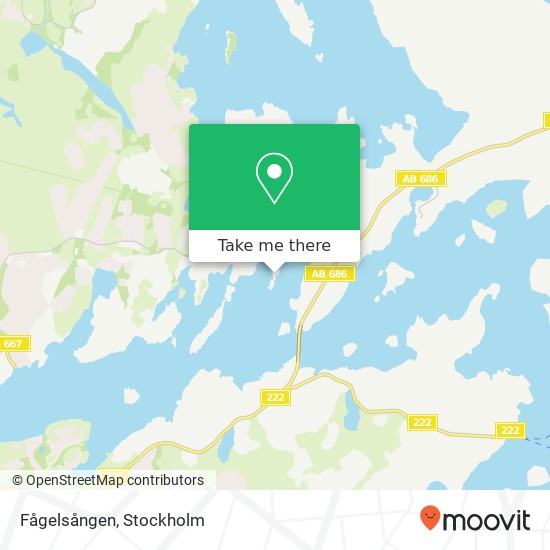 Fågelsången map