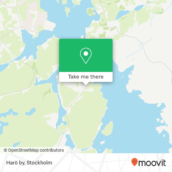 Harö by map