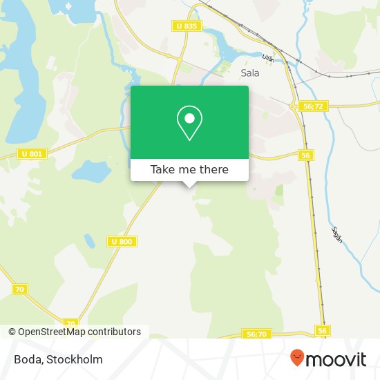 Boda map