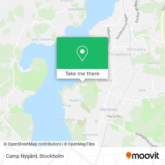 Camp Nygård map