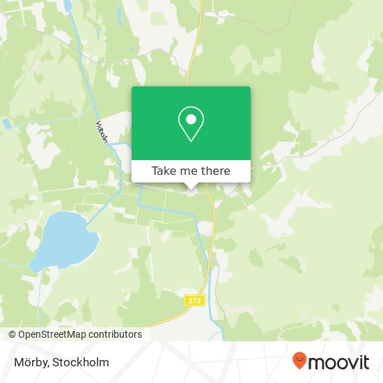 Mörby map