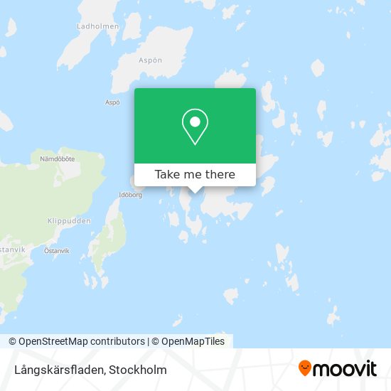 Långskärsfladen map