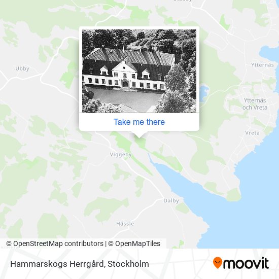 Hammarskogs Herrgård map