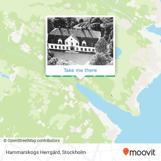 Hammarskogs Herrgård map