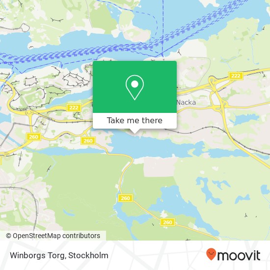 Winborgs Torg map
