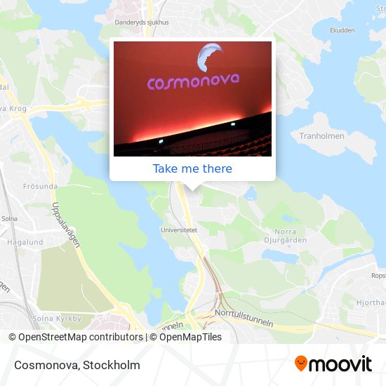 Cosmonova map