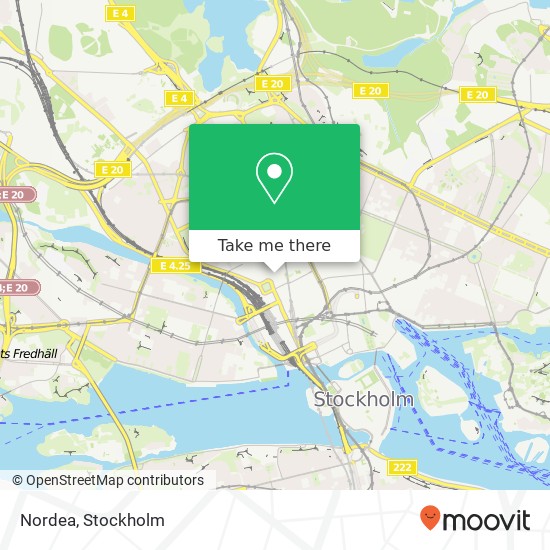 Nordea map