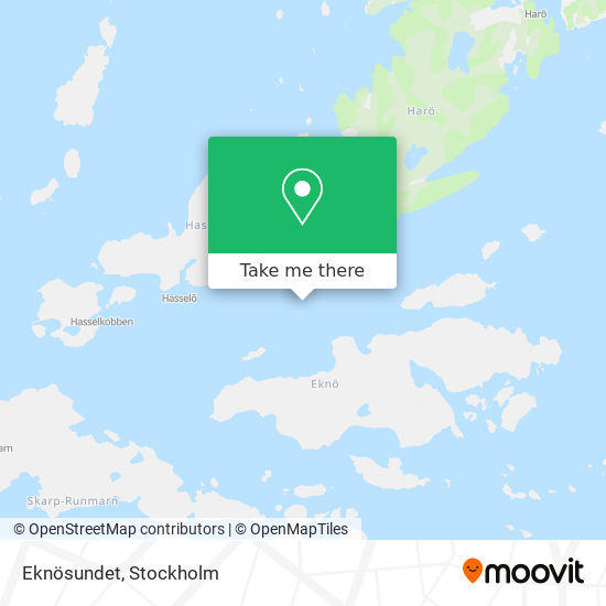 Eknösundet map