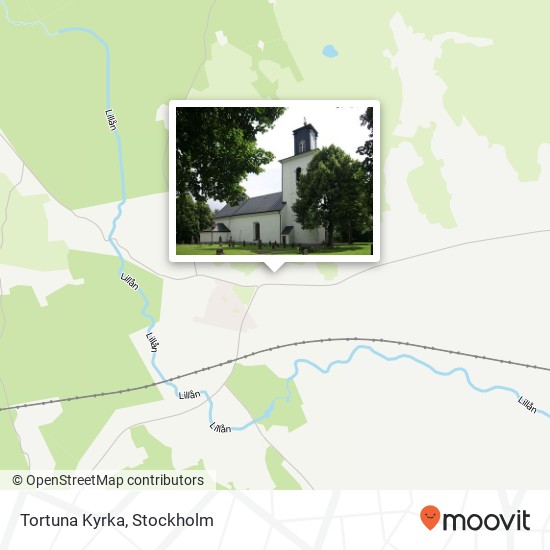 Tortuna Kyrka map