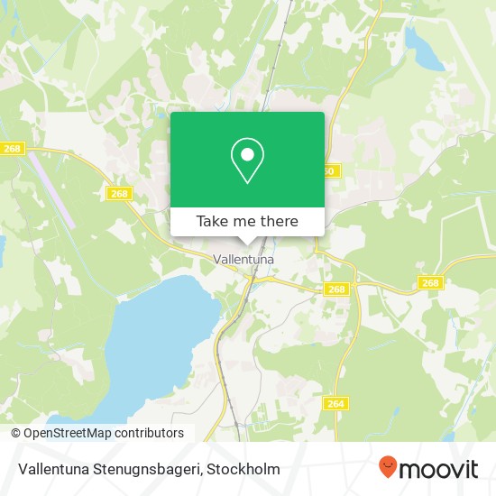 Vallentuna Stenugnsbageri map