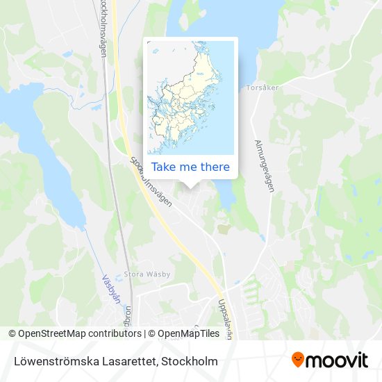 Löwenströmska Lasarettet map