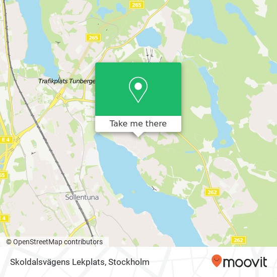 Skoldalsvägens Lekplats map