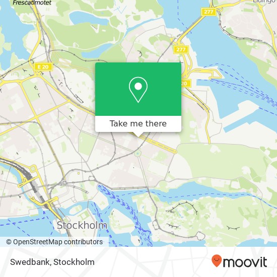 Swedbank map