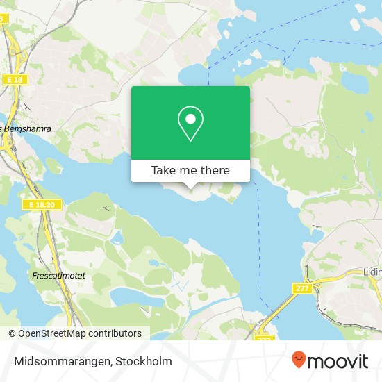 Midsommarängen map