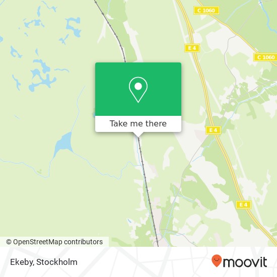 Ekeby map