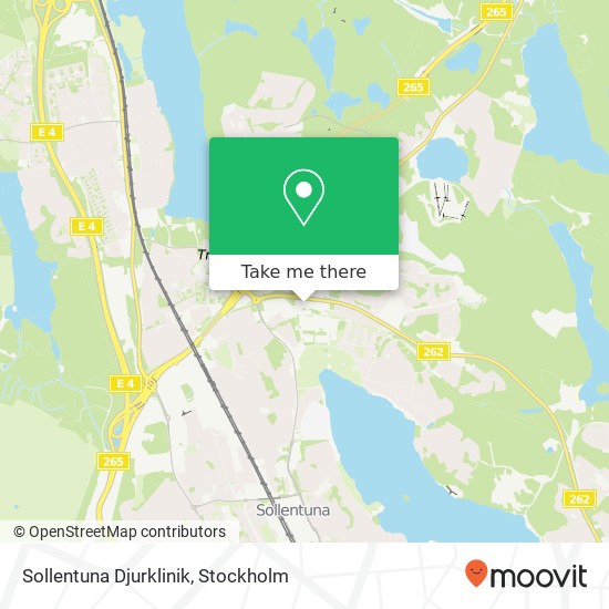 Sollentuna Djurklinik map