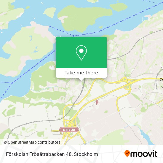 Förskolan Frösätrabacken 48 map