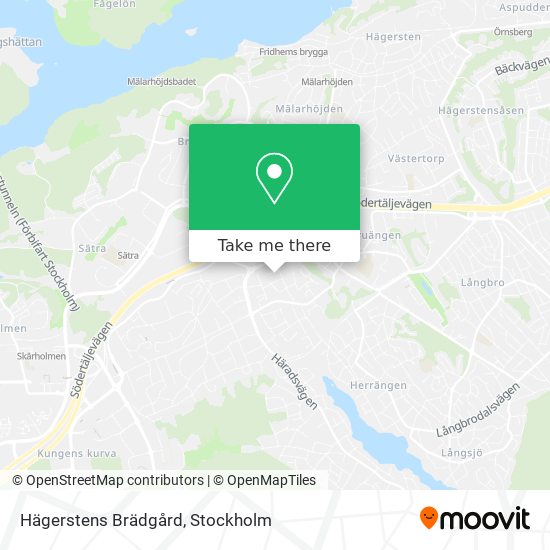 Hägerstens Brädgård map