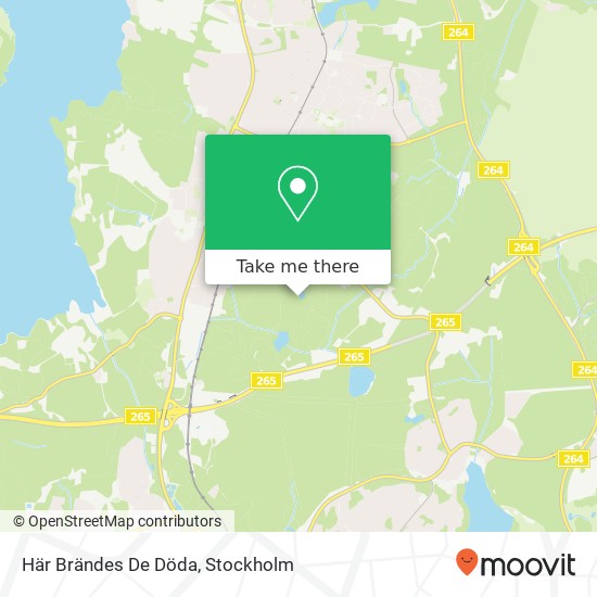 Här Brändes De Döda map