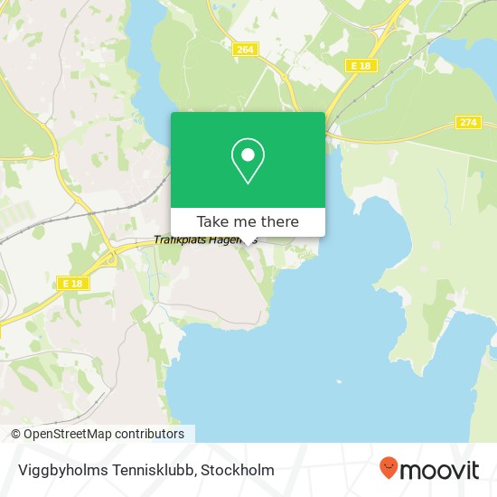 Viggbyholms Tennisklubb map