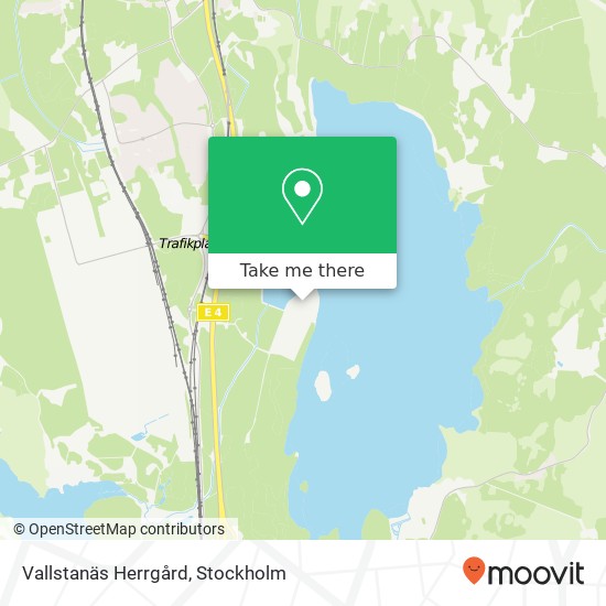 Vallstanäs Herrgård map