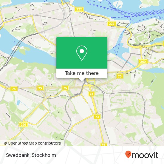 Swedbank map